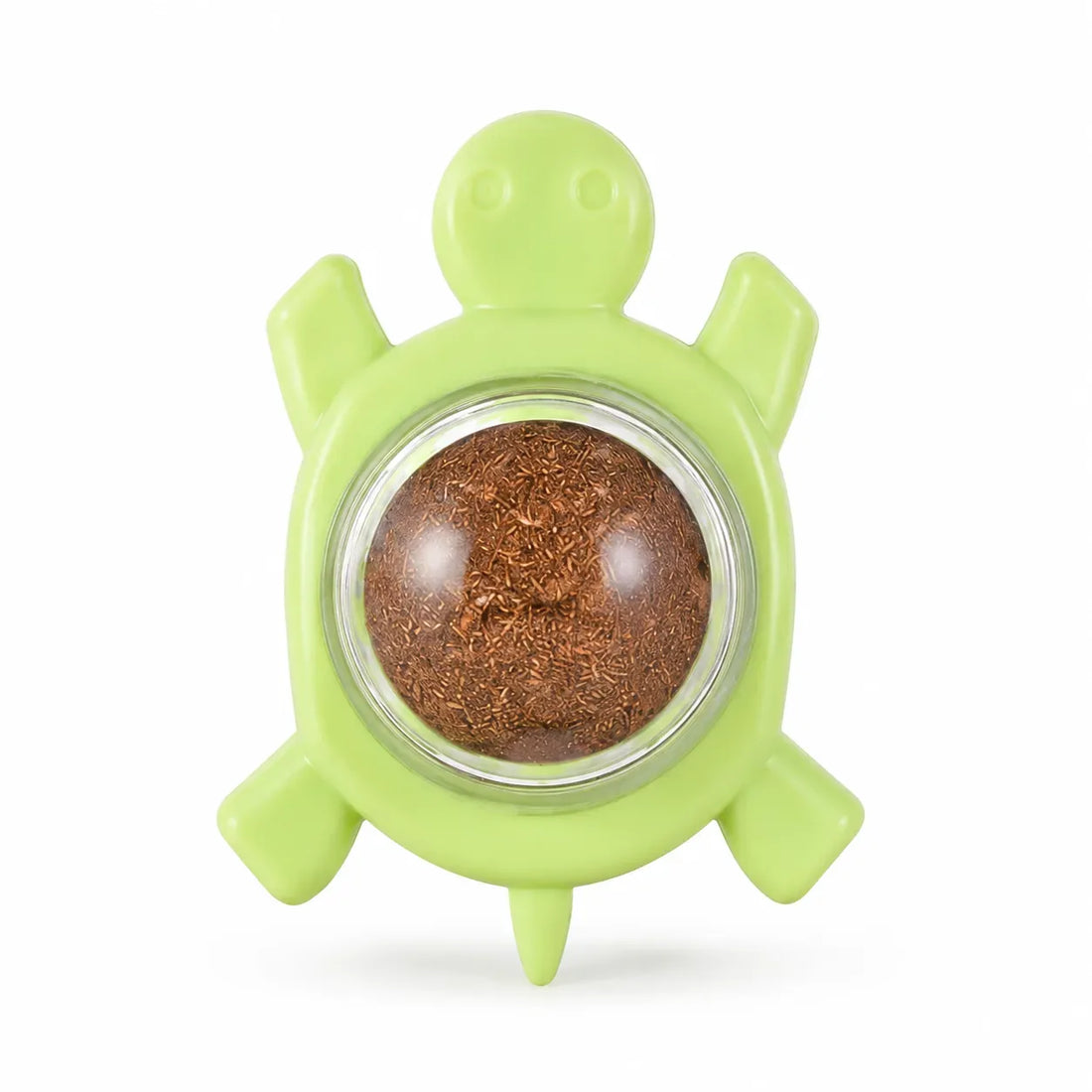 Wall-mounted silvervine and catnip ball for cats