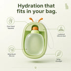 Portable cat water bottle features: leak-proof, one-hand, wide mouth, ultralight