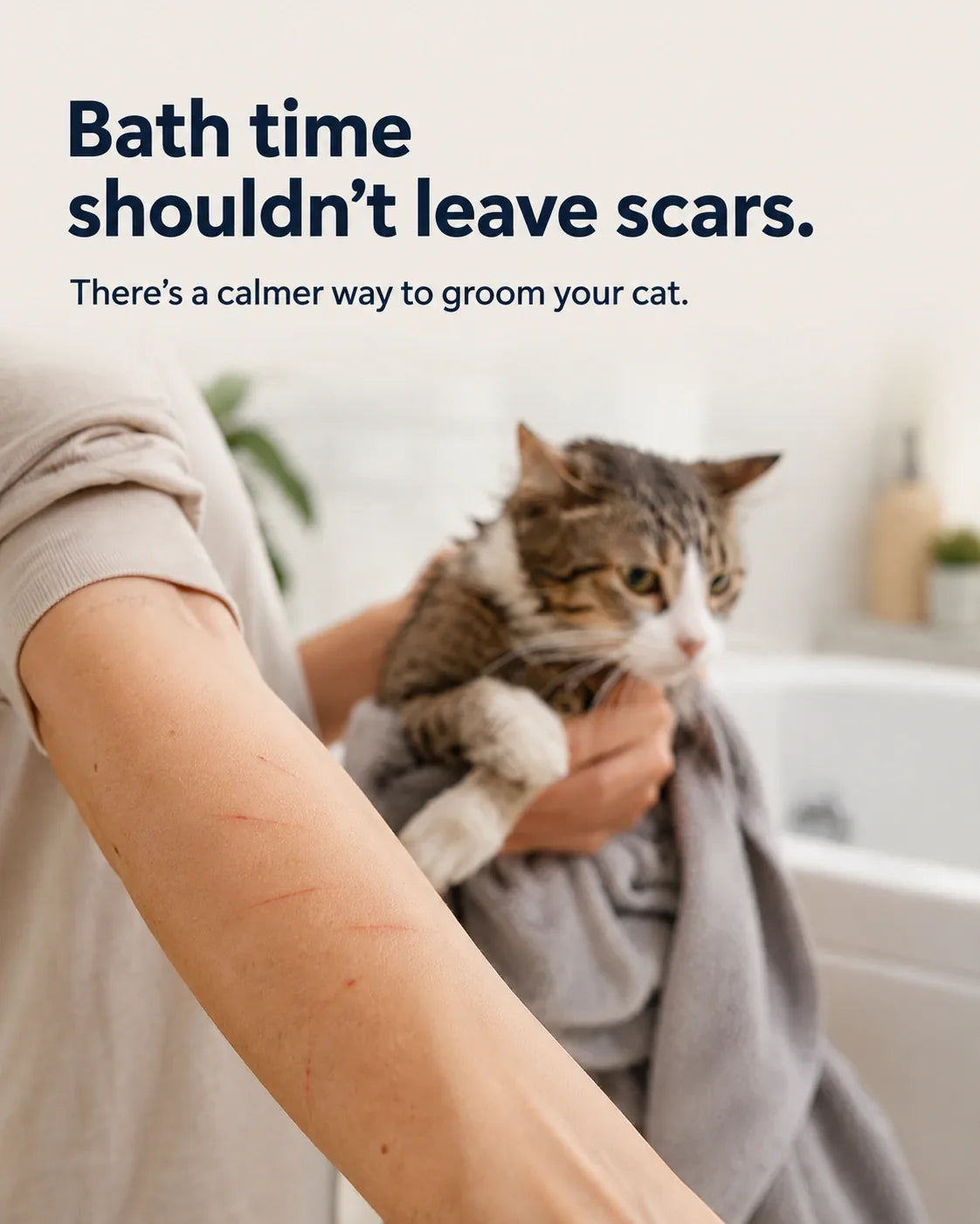 Catwell PawGuard Anti-Scratch Bath & Grooming Covers (Set of 4)