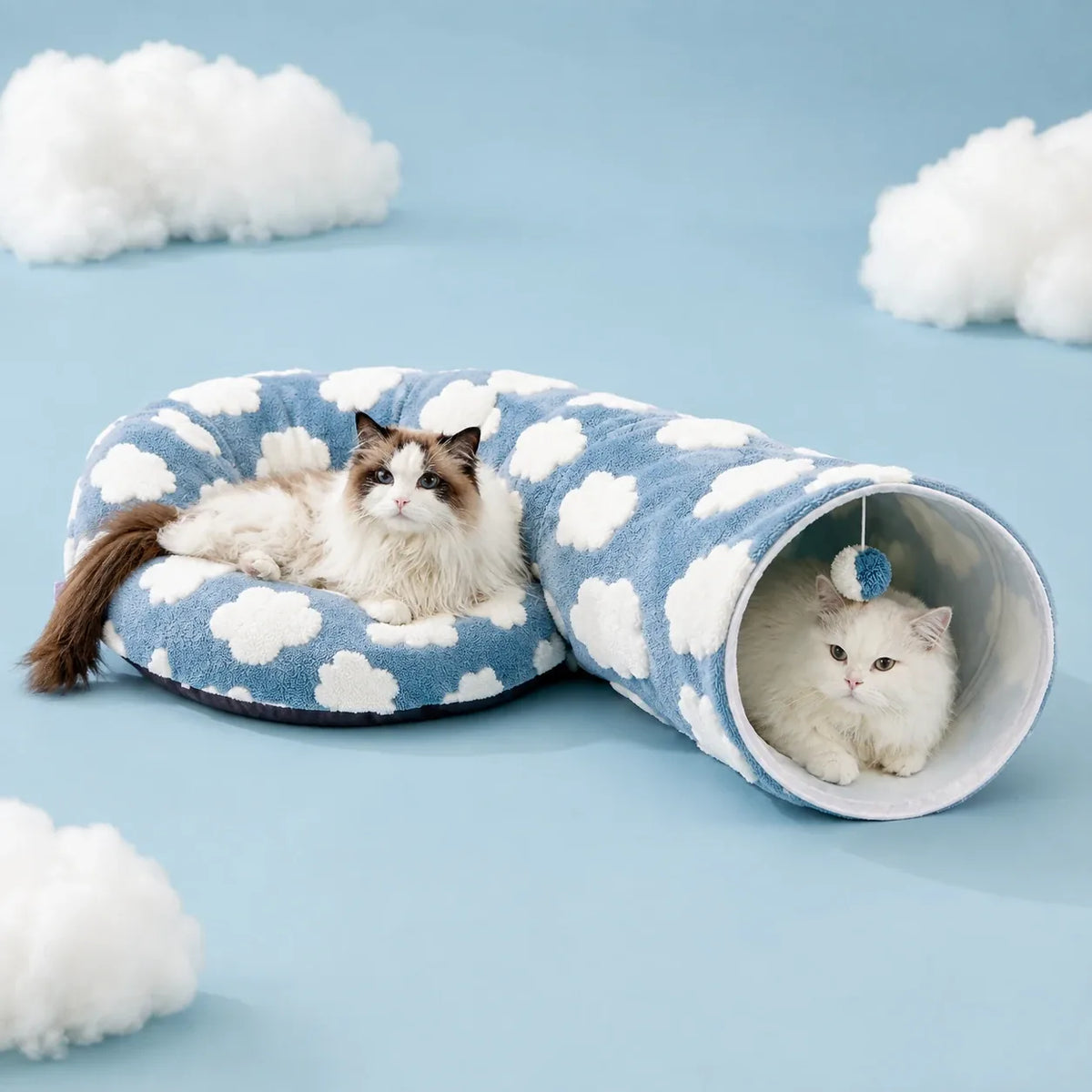 A den for nap time, a tunnel for zoomies