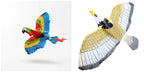 Parrot or eagle — the two flying bird cat toy designs side by side