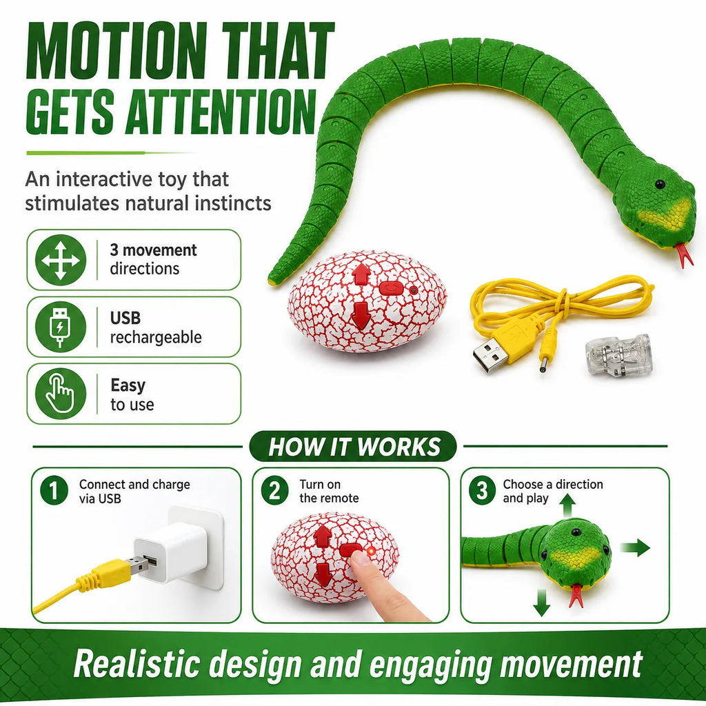 How it works: charge over USB, turn on the remote, choose a direction and play