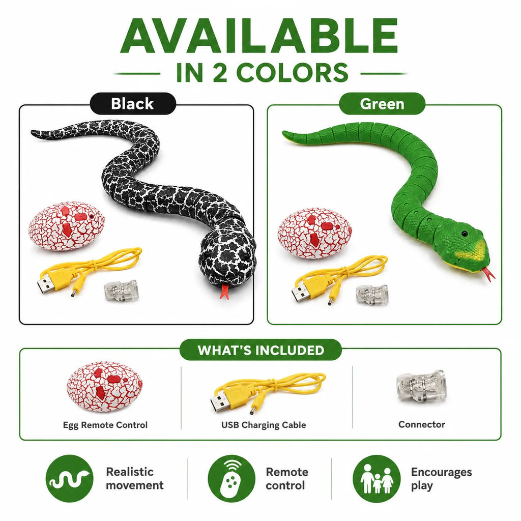Available in two colors, black and green, with egg remote, USB charging cable and connector included